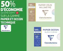 Auchan Clairefontaine offre