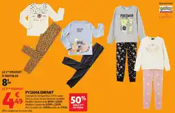 Auchan Pyjama enfant offre