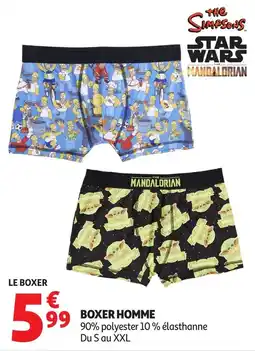 Auchan Boxer homme offre