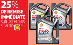 Auchan Shell helix ultra offre