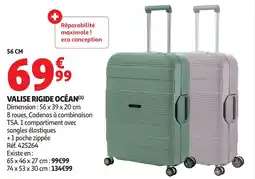 Auchan Valise rigide océan offre
