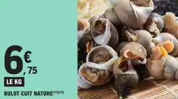 E.Leclerc Bulot cuit nature offre