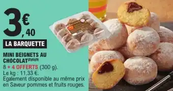 E.Leclerc Mini beignets au chocolat offre