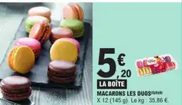 E.Leclerc Macarons les duos offre