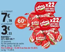 E.Leclerc Babybel 23% mat.gr. offre
