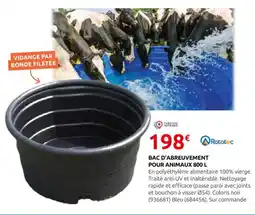Rural Master Bac d'abreuvement pour animaux offre