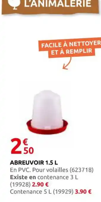 Rural Master Abreuvoir offre