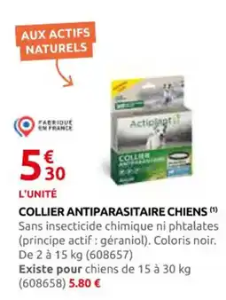 Rural Master Collier antiparasitaire chiens offre