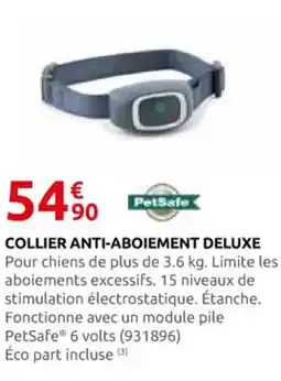 Rural Master Collier anti-aboiement deluxe offre