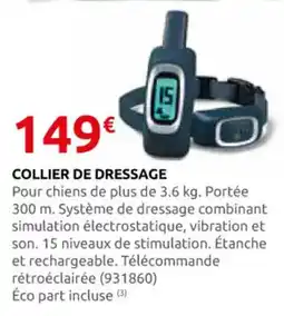 Rural Master Collier de dressage offre