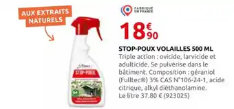 Rural Master Stop-poux volailles offre
