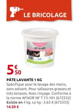 Rural Master Pâte lavante offre