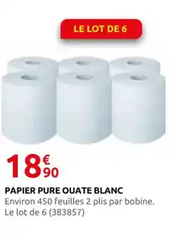 Rural Master Papier pure ouate blanc offre