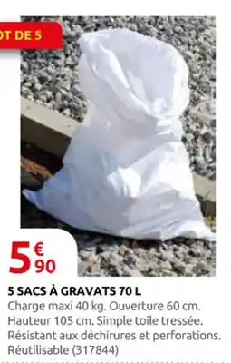 Rural Master 5 sacs à gravats offre