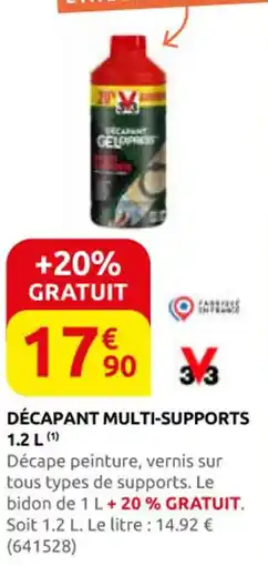 Rural Master 3V3 Décapant multi-supports offre