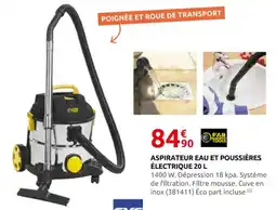 Rural Master Aspirateur eau et poussières électrique offre