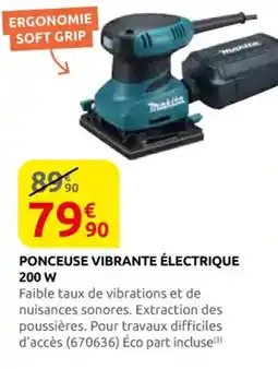 Rural Master Ponceuse vibrante électrique 200 w offre
