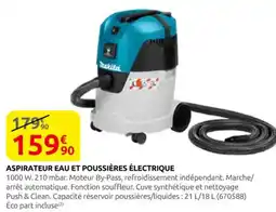 Rural Master Aspirateur eau et poussières électrique offre