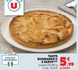 Super U U Tarte normande offre