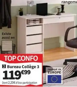 Conforama Bureau Collège 3 offre