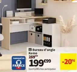 Conforama Bureau d'angle Kemo offre