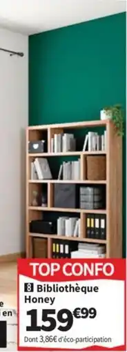 Conforama Bibliothèque Honey offre