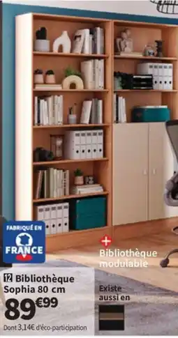 Conforama Bibliothèque Sophia offre