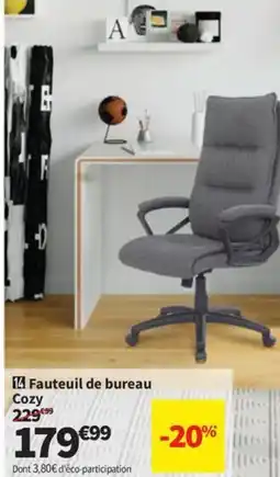 Conforama Fauteuil de bureau Cozy offre
