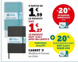 Super U U Carnet offre