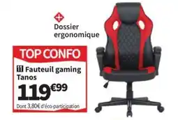 Conforama Fauteuil gaming Tanos offre
