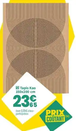 Conforama Tapis Kao offre