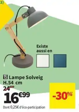 Conforama Lampe Solveig offre