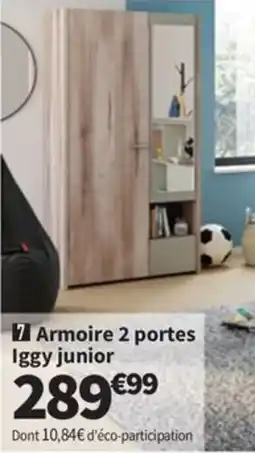 Conforama Armoire 2 portes Iggy junior offre