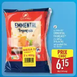 ALDI LE CAVALIER Emmental Français offre