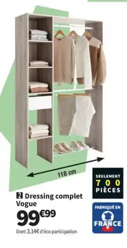 Conforama Dressing complet Vogue offre