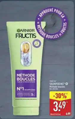 ALDI Garnier Fructis Méthode Boucles Shampooing offre