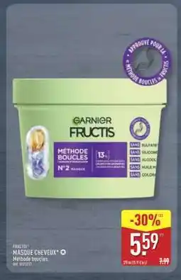 ALDI FRUCTIS MASQUE CHEVEUX offre