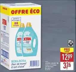 ALDI X•TRA LESSIVE LIQUIDE offre