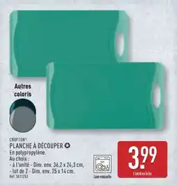 ALDI Planche à découper offre