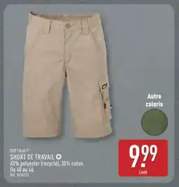 ALDI SHORT DE TRAVAIL offre