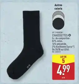 ALDI Chaussettes offre