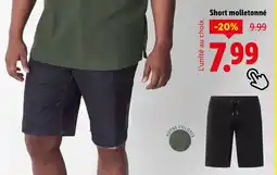 Lidl Short molletonné offre