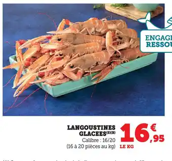 Hyper U Langoustines glacees offre