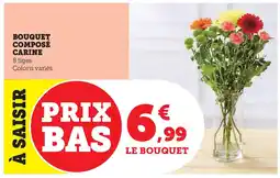 Hyper U Bouquet composé carine offre