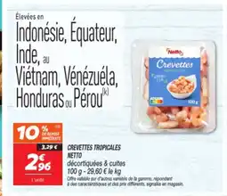 NETTO Crevettes tropicales