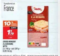 Netto NETTO Croque monsieur à la béchamel offre