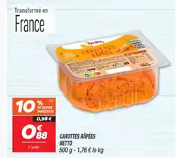 Netto NETTO Carottes rapées offre