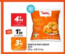 Netto NETTO Nuggets de poulet surgelés offre