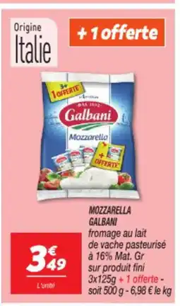 Netto GALBANI Mozzarella offre