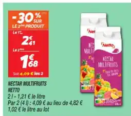 Netto NETTO Nectar mulifruits offre